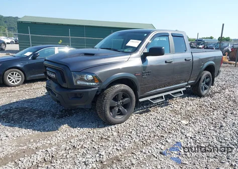 2020 Ram 1500 Classic Warlock 4X4 6'4 Box from USA, damaged, VIN 1C6RR7GTXLS123732